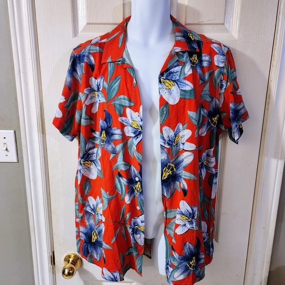 NWT CAMP COSTA HAWAIIAN BUTTON DOWN SHIRT - Picture 5 of 8